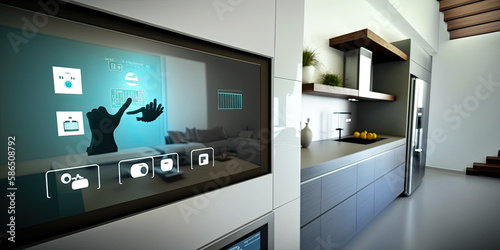 Smart home automation control system, innovation technology - Generative AI