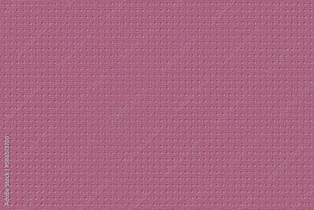 Fototapeta premium Digitally embossed image of pink woven aida cloth used for cross stitch