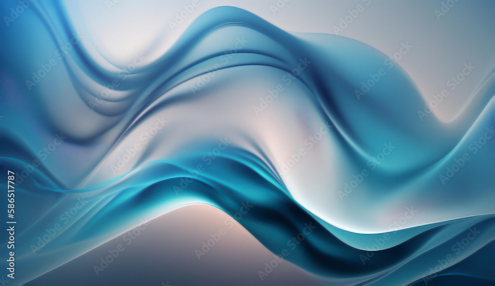 Obraz premium Abstract Background. Abstract Light Background. Abstract 3D Background. Abstract Fluid Wave 3D Background. Gradient design element for backgrounds, banners, wallpapers, posters and covers.