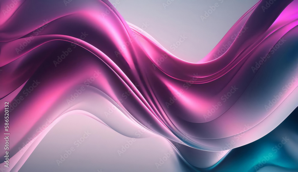Abstract Background. Abstract Light Background. Abstract 3D Background. Abstract Fluid Wave 3D Background. Gradient design element for backgrounds, banners, wallpapers, posters and covers.