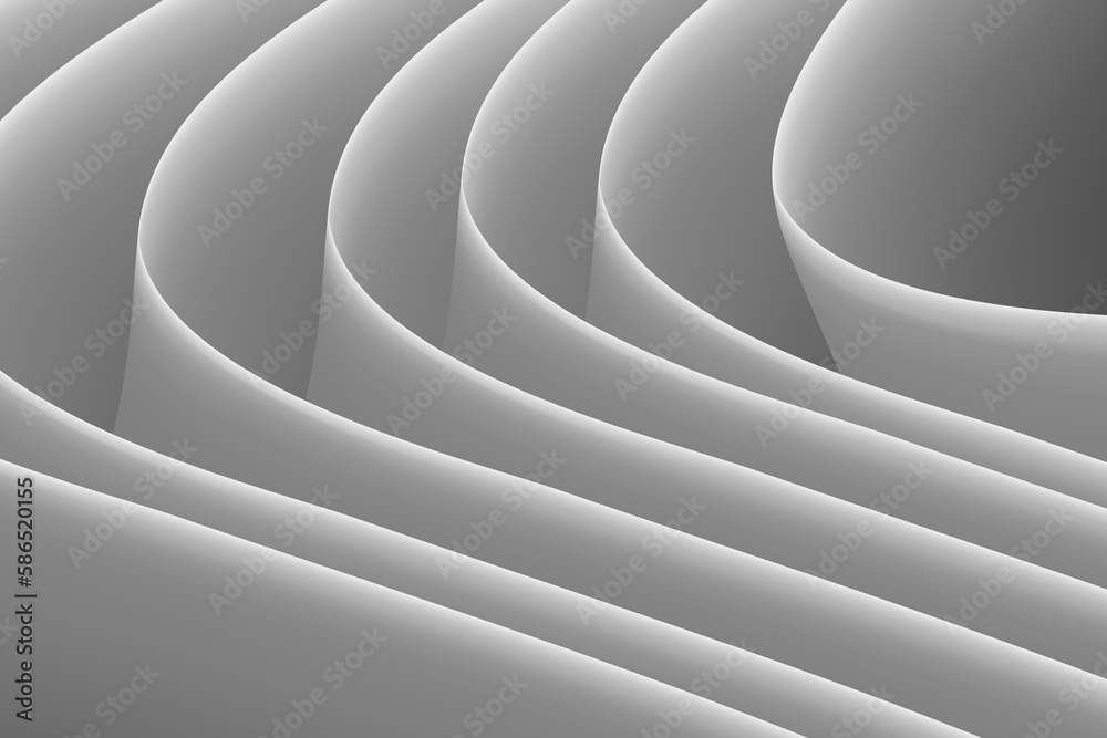 Obraz premium abstract geometric wavy folds background