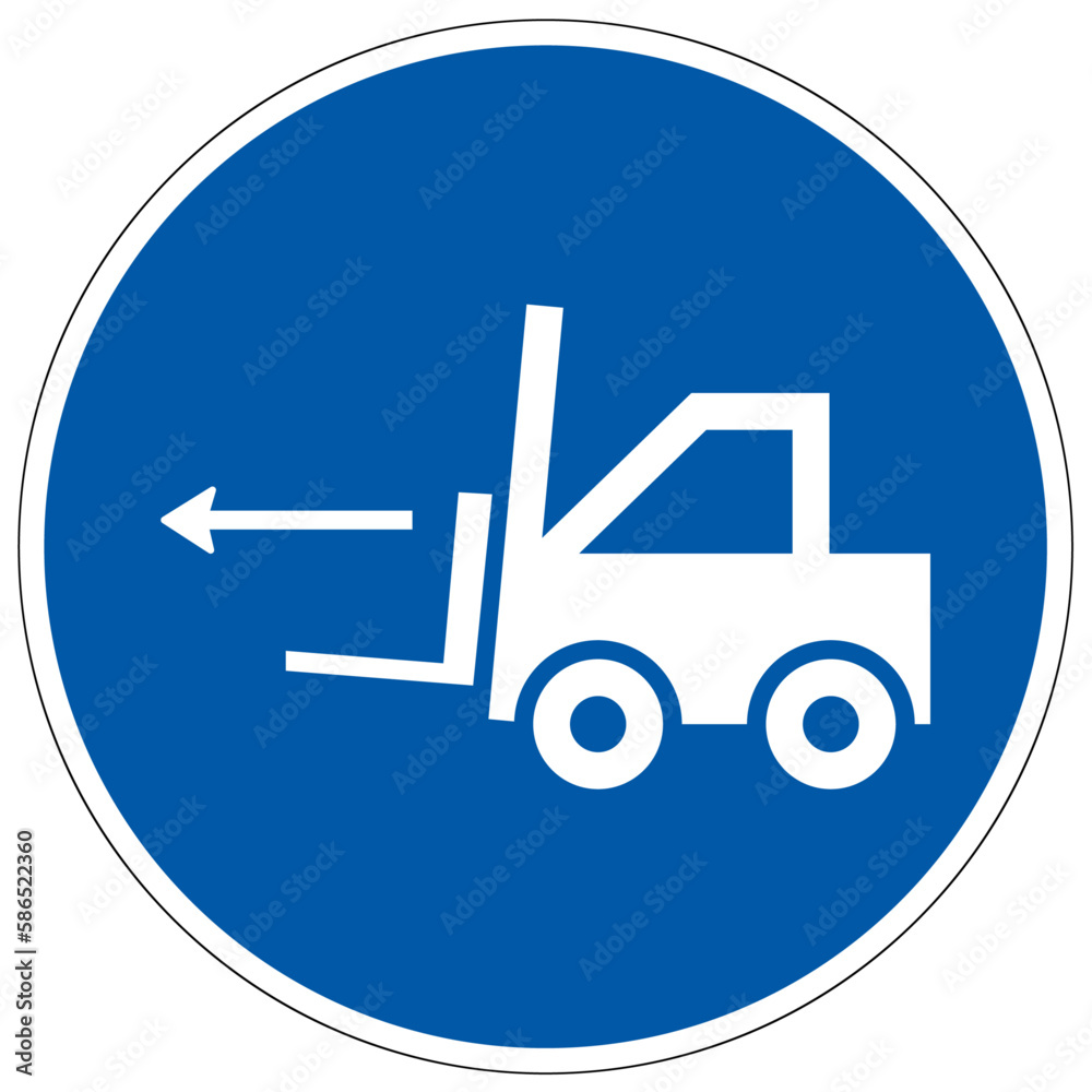 Forklift safety sign and labels Forklift safety sign and labels