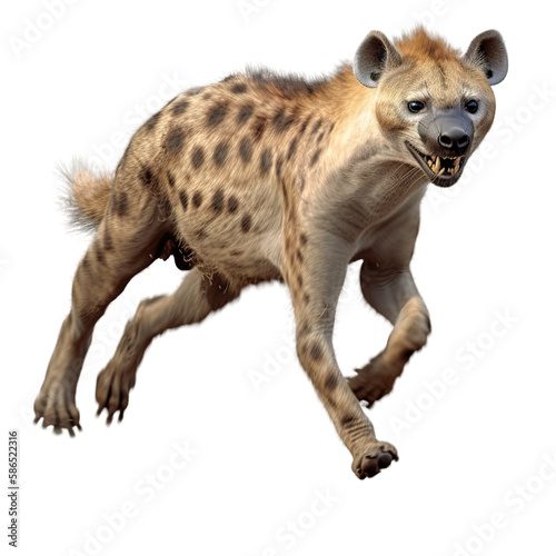 Tableau sur toile hyena png