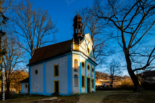 Kaple svatého Martina, Cesky Krumlov, März 2023