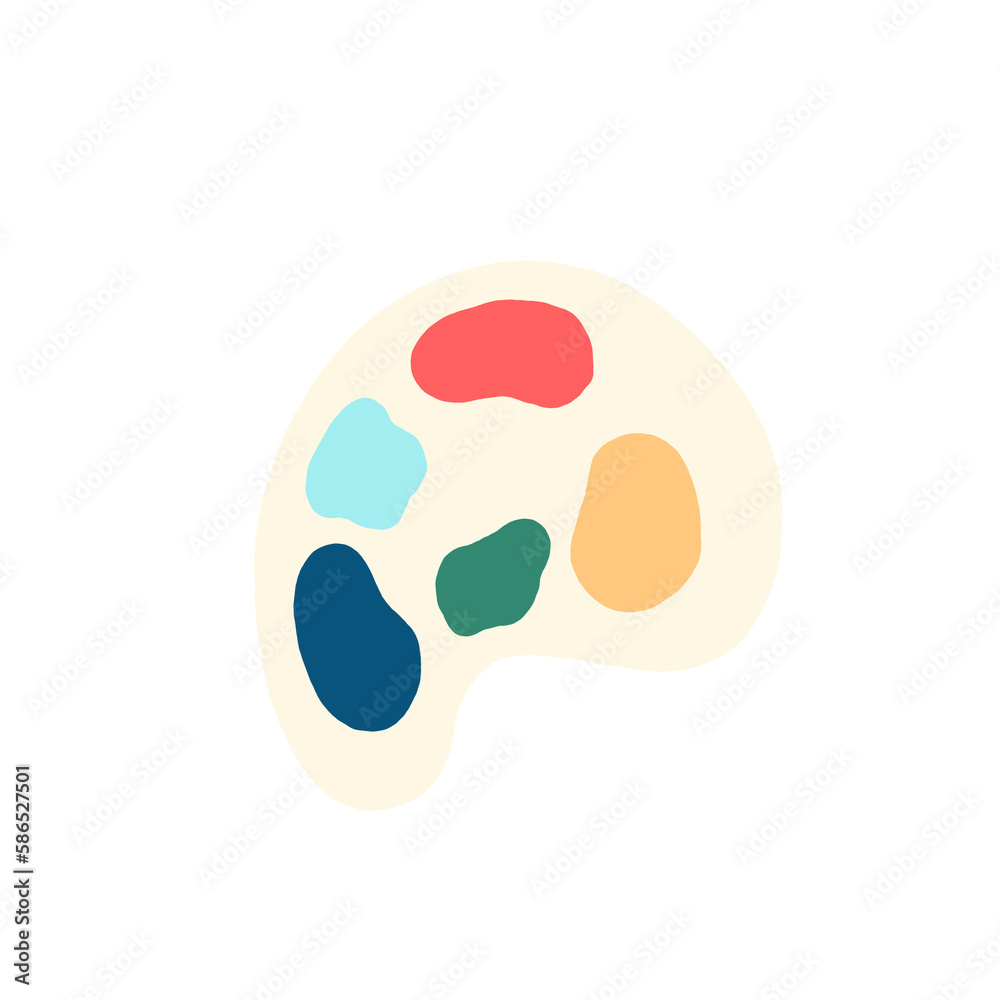 Colorful palette Colorful palette