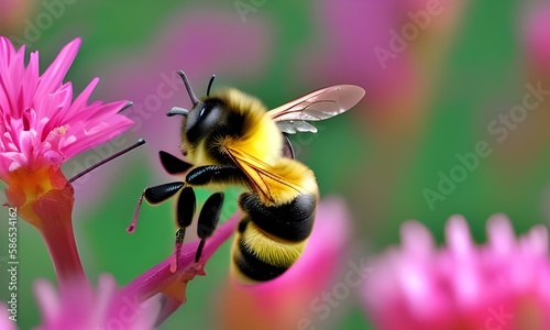 fleur et abeille © franz massard