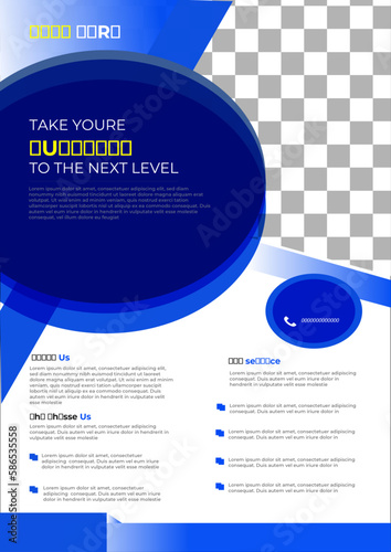 digital marketing  flyer set, advertising flyer,
 abstract business promotion flyer or vector template design Business Flyer Corporate Flyer Template Geometric shape Flyer Circle Abstract concepts.