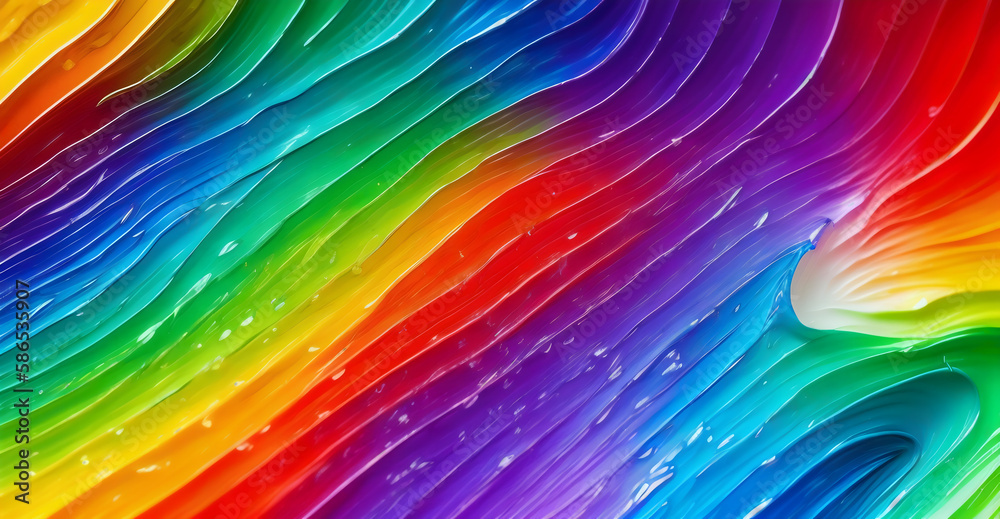In the picture we can see dense waves with intense colors that resemble oil paints. These waves seem almost seamless and follow one another in a rhythmic fashion..Generative AI In the picture we can see dense waves with intense colors that resemble oil paints. These waves seem almost seamless and follow one another in a rhythmic fashion..Generative AI