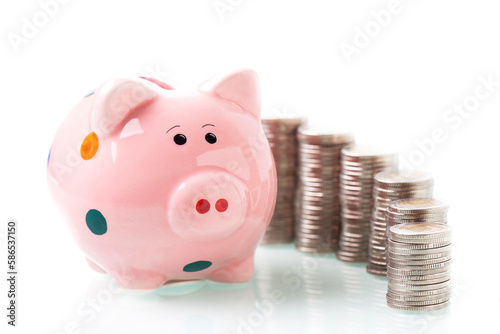 Concept of saving money