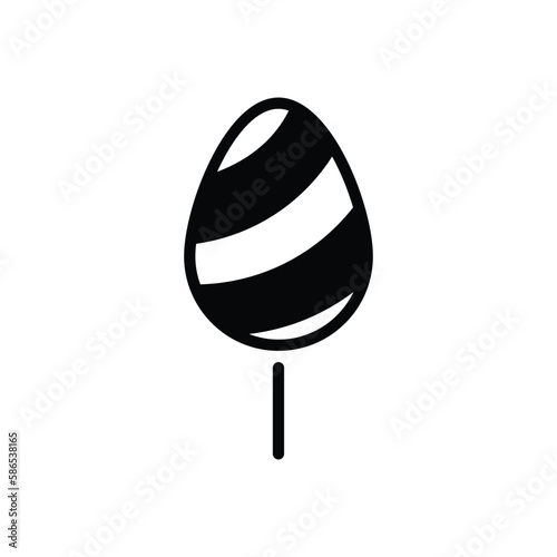 Lollipop icon vector stock.