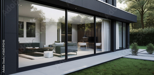 Wallpaper Mural A modern clean shot of an interior design example Torontodigital.ca