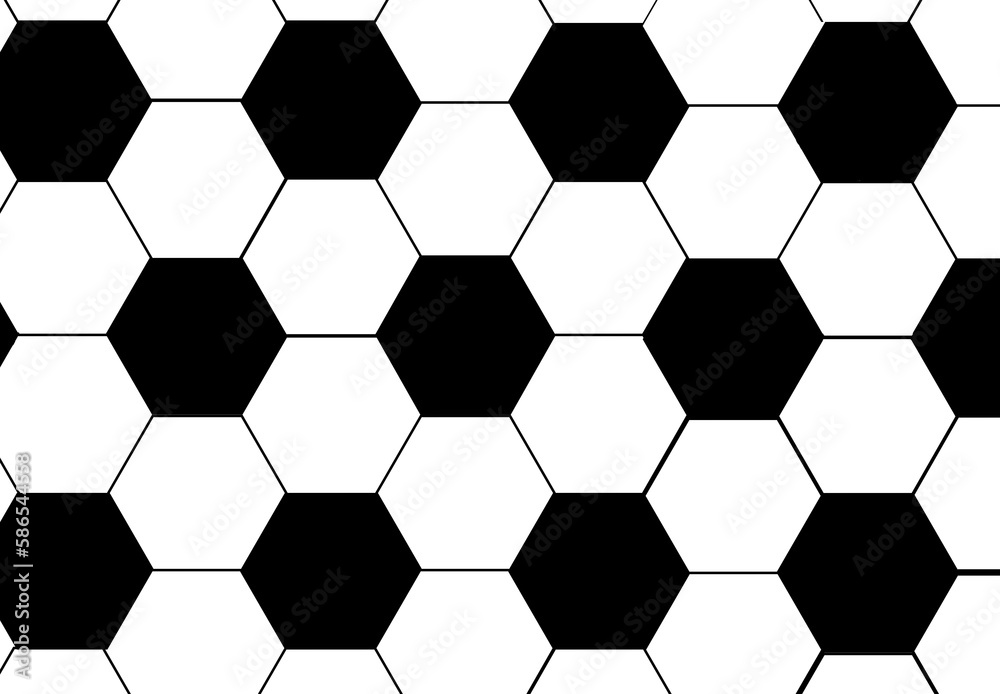 Classic soccer ball pattern. Football balls background, texture illustration. Black and white pattern. Sport, game pattern Classic soccer ball pattern. Football balls background, texture illustration. Black and white pattern. Sport, game pattern