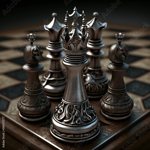 Chess. AI generated