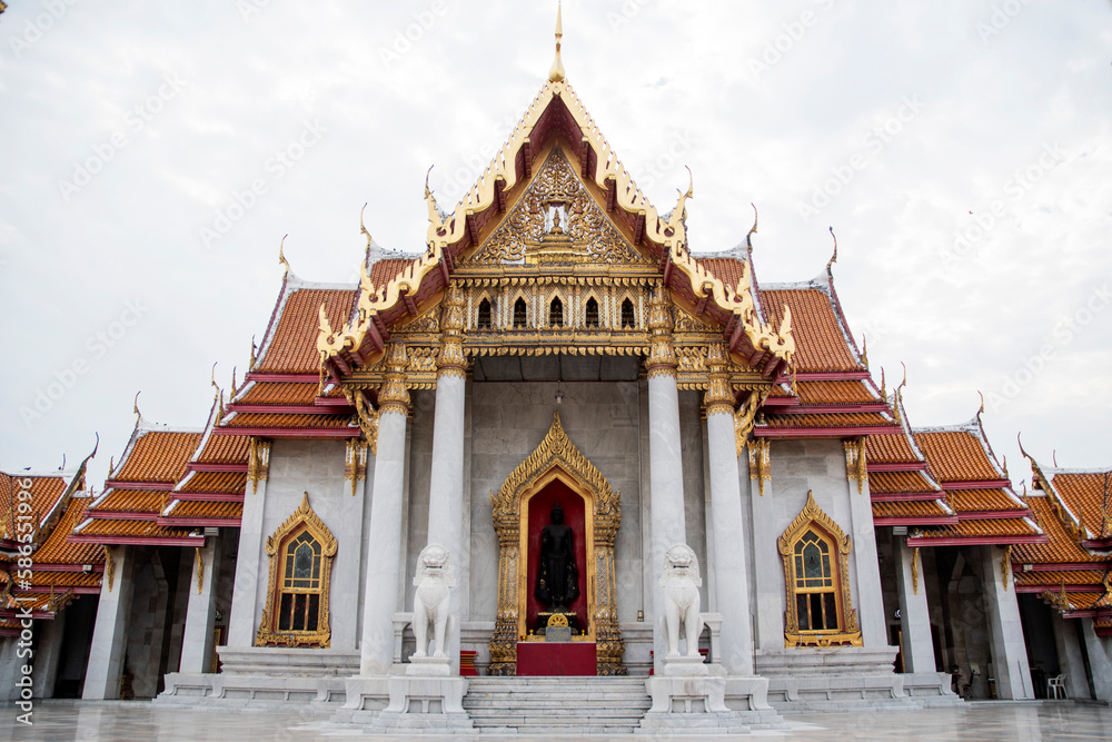 Wat Benchamabophit Dusitwanaram or Marble Temple in Bangkok Wat Benchamabophit Dusitwanaram or Marble Temple in Bangkok