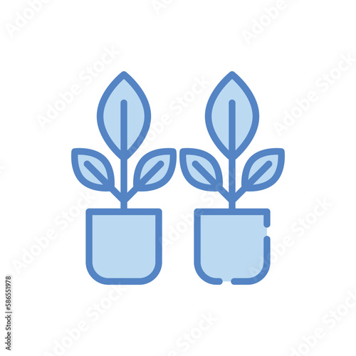 Plants icon. Suitable for Web Page, Mobile App, UI, UX and GUI design.