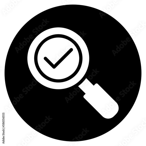 discover glyph icon
