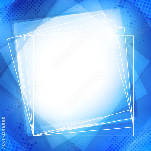Blue abstract digital background. Vector