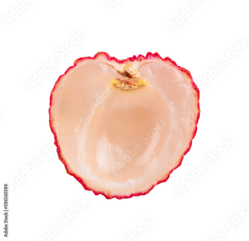 Lychee isolated on transparent png