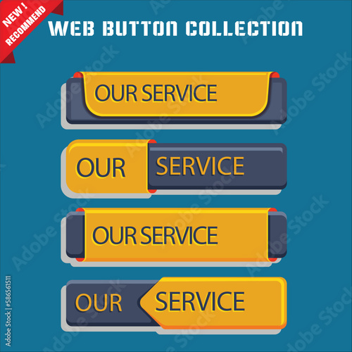 cta web button collection	