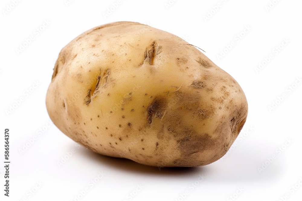 potato isolated on white background. Generative Ai
potato isolated on white background. Generative Ai