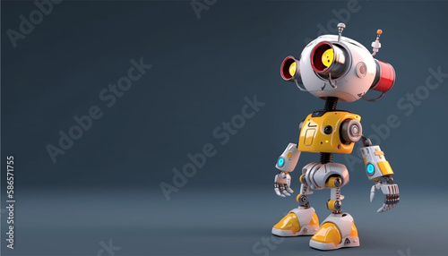 Robô, brinquedo criado por IA photo