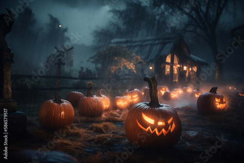 Halloween Cemetery