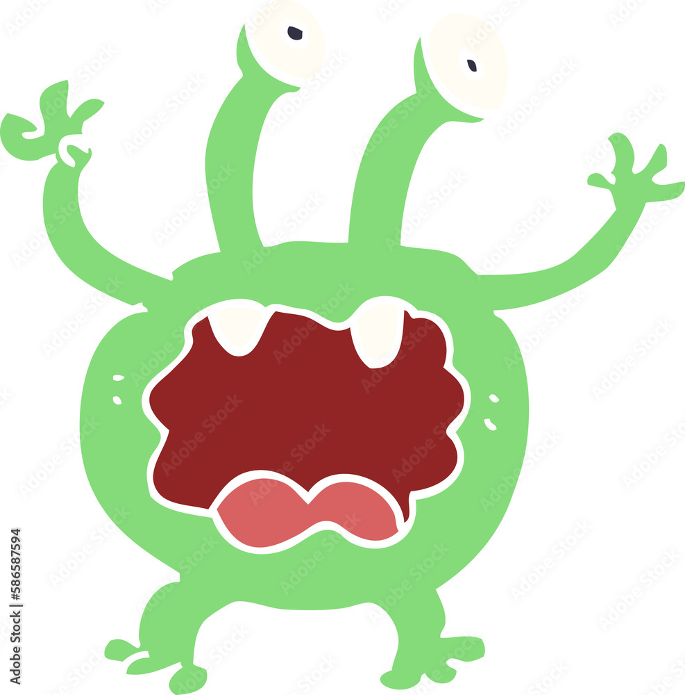 cartoon doodle monster cartoon doodle monster