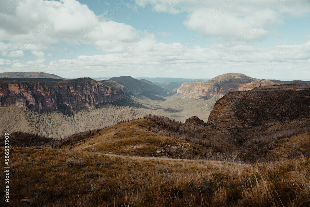 Valley views near the summit of the Lockleys Pylon Walking Track Valley views near the summit of the Lockleys Pylon Walking Track
