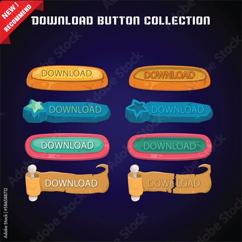 cta web button collection	