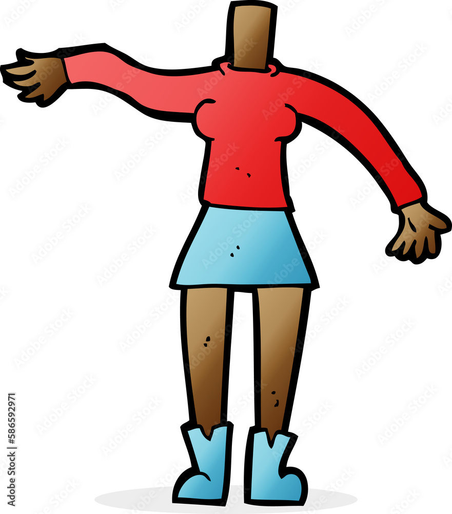 cartoon female body (add photos or mix and match cartoons) cartoon female body (add photos or mix and match cartoons)