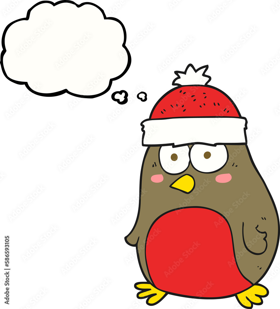 thought bubble cartoon christmas robin thought bubble cartoon christmas robin
