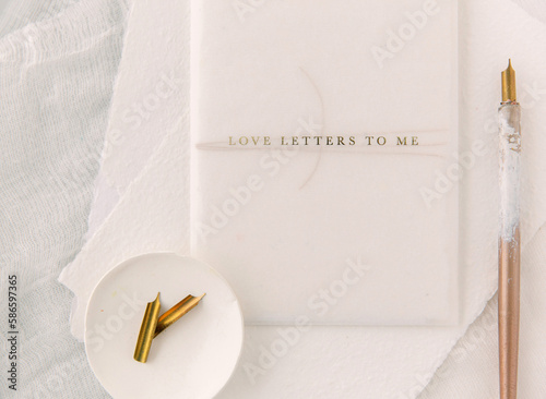 White Delicate Stationeries photo