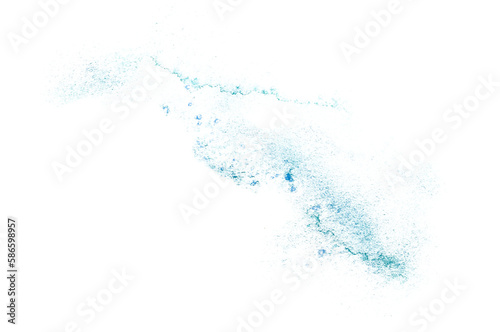 Wallpaper Mural Beautiful Hand Drawn Abstract Watercolor Light Blue Stain Mark Illustration Torontodigital.ca