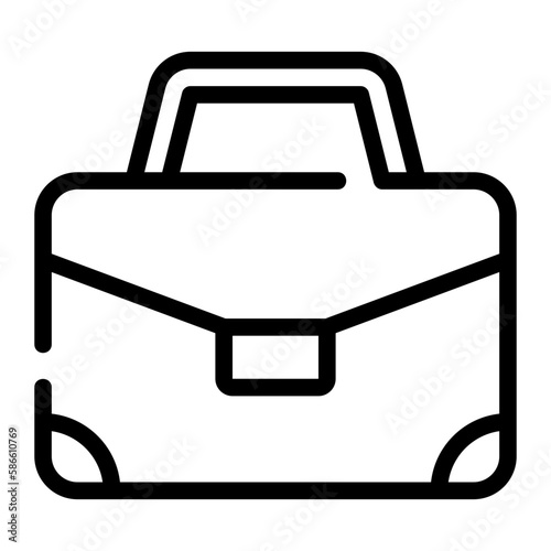 briefcase line icon