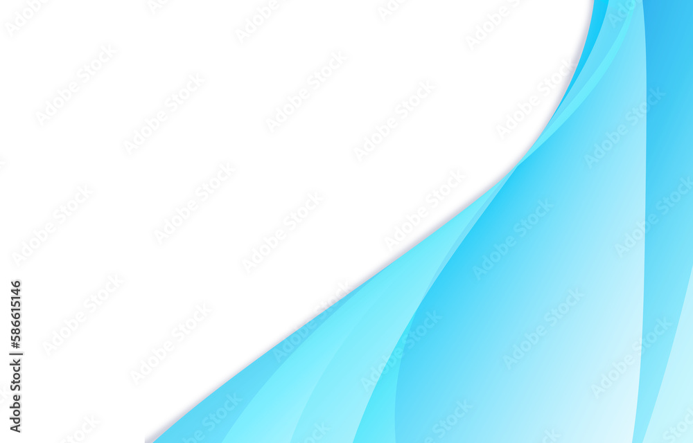 Abstract hitech technology soft light blue background with curve ...