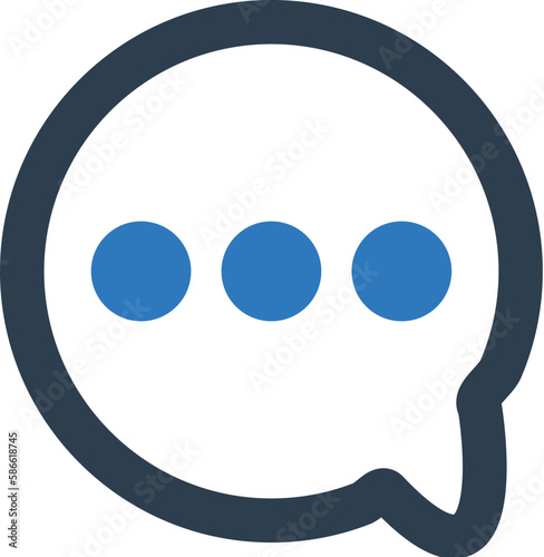 Chat message icon 