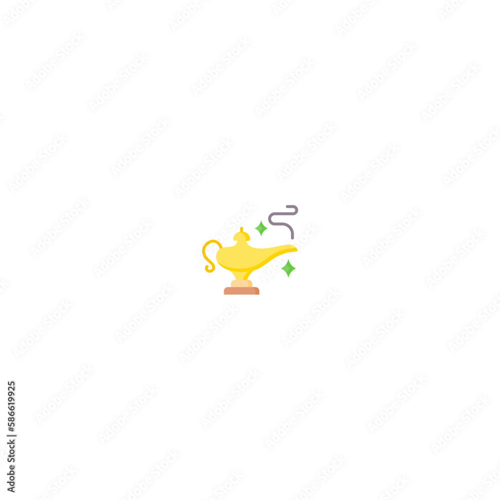 icon oil lamp Ramadan and Islamic Eid icon oil lamp Ramadan and Islamic Eid