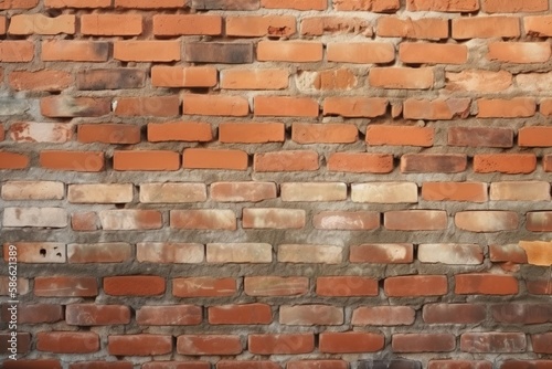 detailed and soft red brick texture