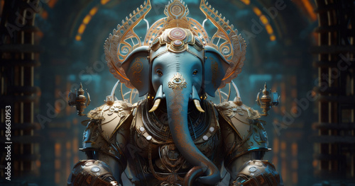 Ganesh style ghost in the shell