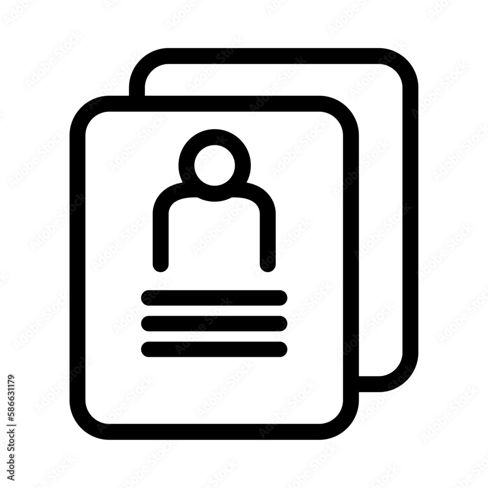 document business icon with black outline style. icon, storage, business, symbol, set, vector, service. Vector illustration document business icon with black outline style. icon, storage, business, symbol, set, vector, service. Vector illustration