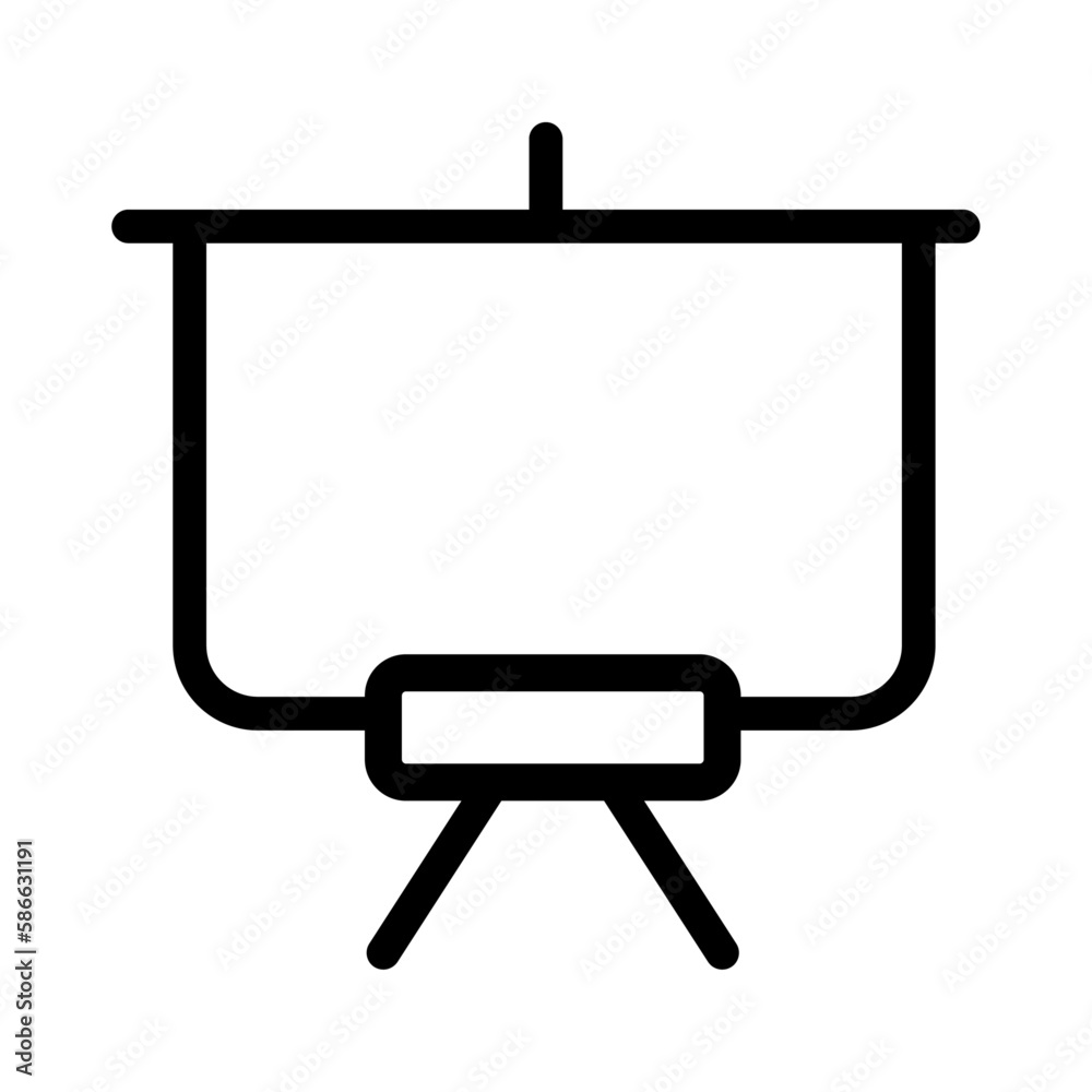 presentation slide business icon with black outline style. icon, storage, business, symbol, set, vector, service. Vector illustration presentation slide business icon with black outline style. icon, storage, business, symbol, set, vector, service. Vector illustration