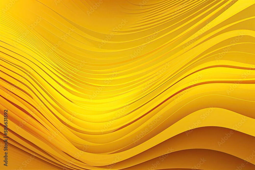 Abstract Yellow Wavy Background: A Textured Design of Light and Art: Generative AI Abstract Yellow Wavy Background: A Textured Design of Light and Art: Generative AI