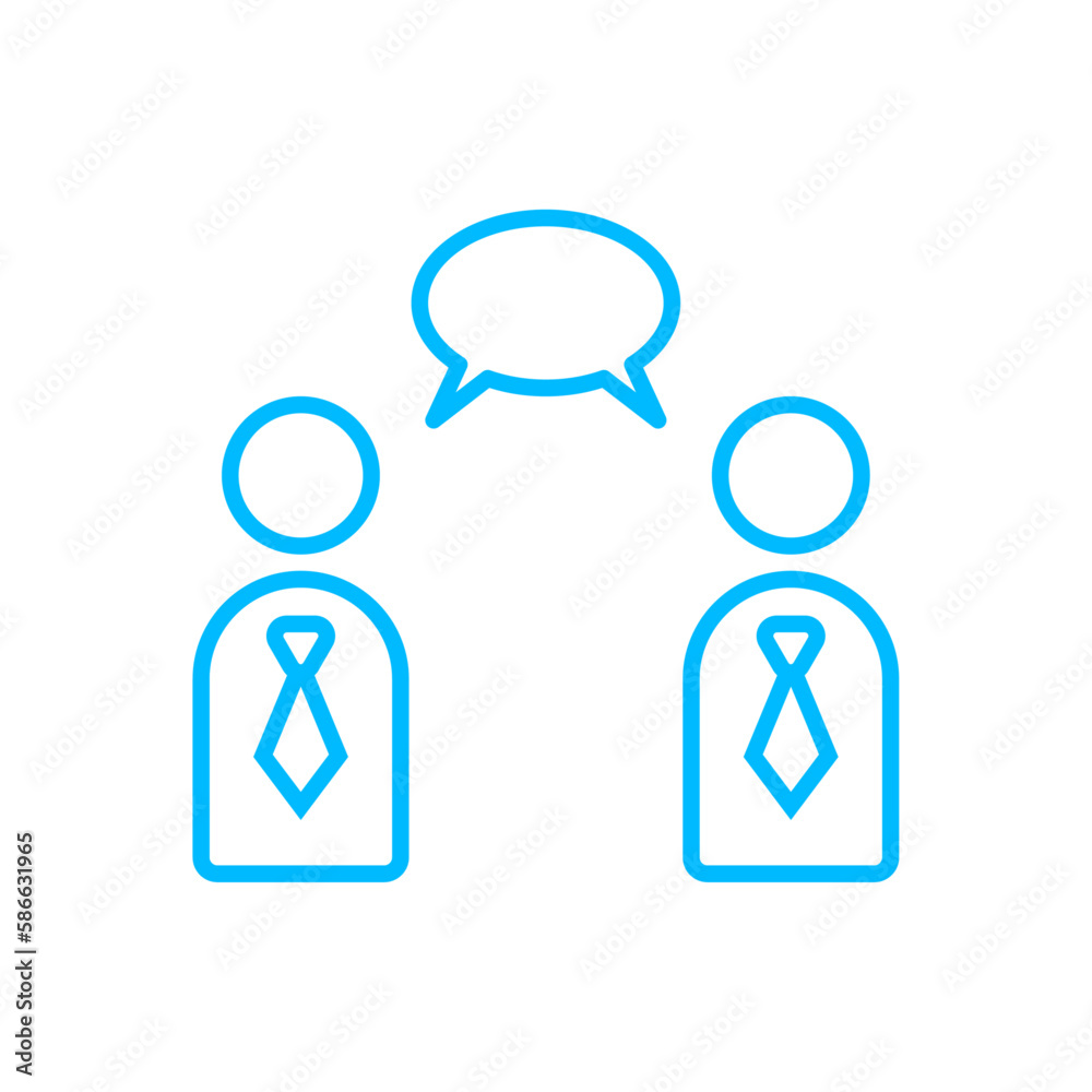 communication business icon with black outline style. business, icon, symbol, note, vector, document, office. Vector illustration communication business icon with black outline style. business, icon, symbol, note, vector, document, office. Vector illustration