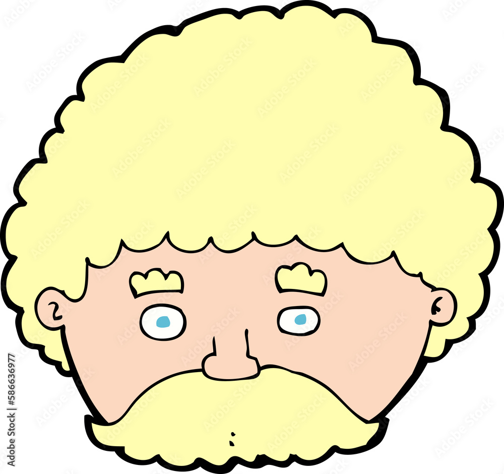 cartoon man with mustache cartoon man with mustache