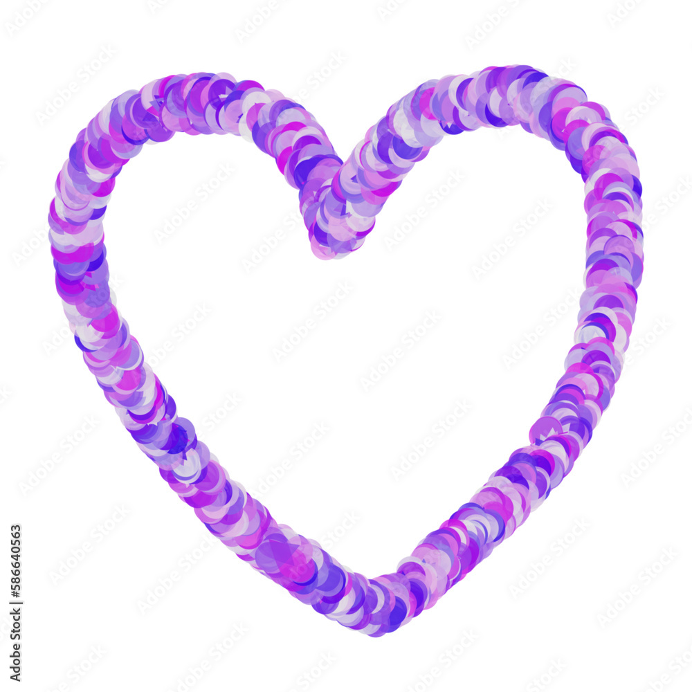 Obraz premium heart, three dimensional ,illustration,decorative work