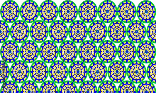 seamless pattern with circles