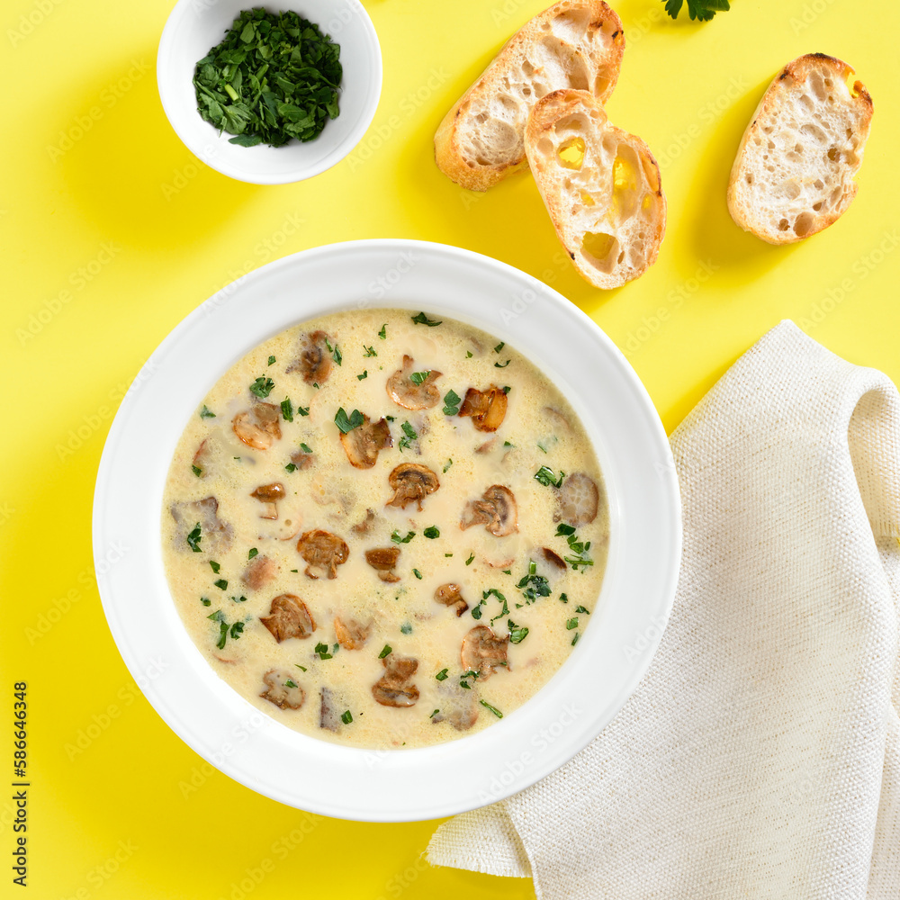 Creamy mushroom soup Creamy mushroom soup