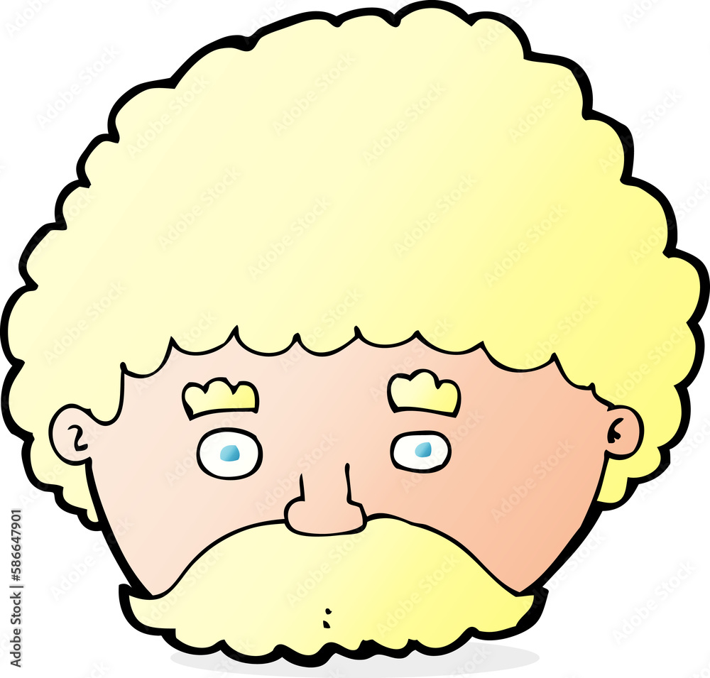 cartoon man with mustache cartoon man with mustache