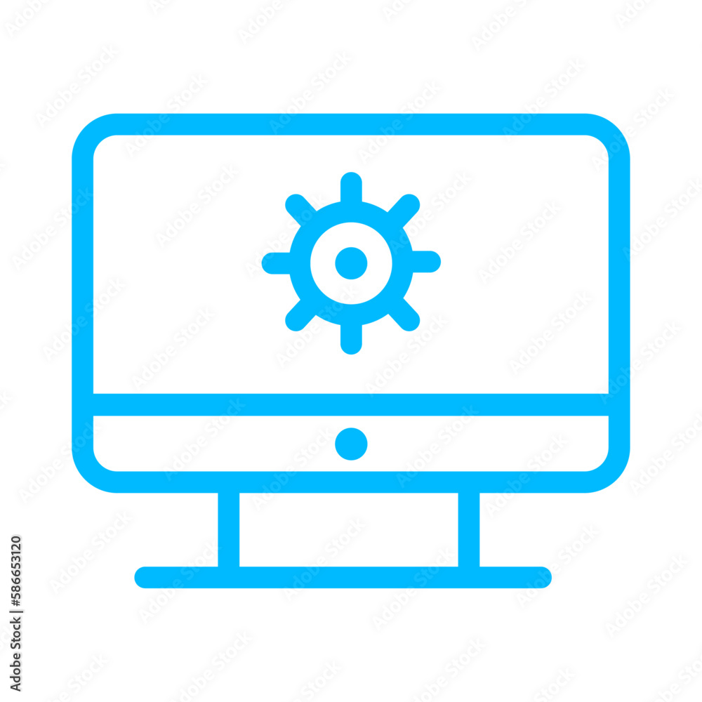 computer business icon with black outline style. icon, storage, business, symbol, set, vector, service. Vector illustration computer business icon with black outline style. icon, storage, business, symbol, set, vector, service. Vector illustration