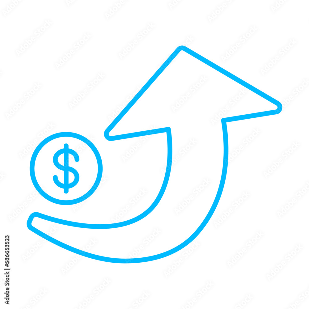money business icon with black outline style. business, vector, group, icon, set, symbol, people. Vector illustration money business icon with black outline style. business, vector, group, icon, set, symbol, people. Vector illustration